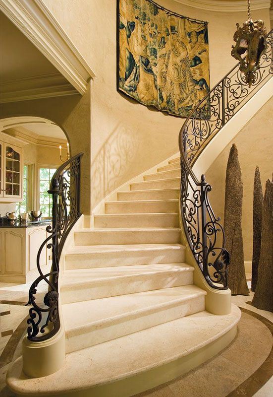 Stone granite marble Straight Arc Mordern Circuler Curved Round Staircase93.png
