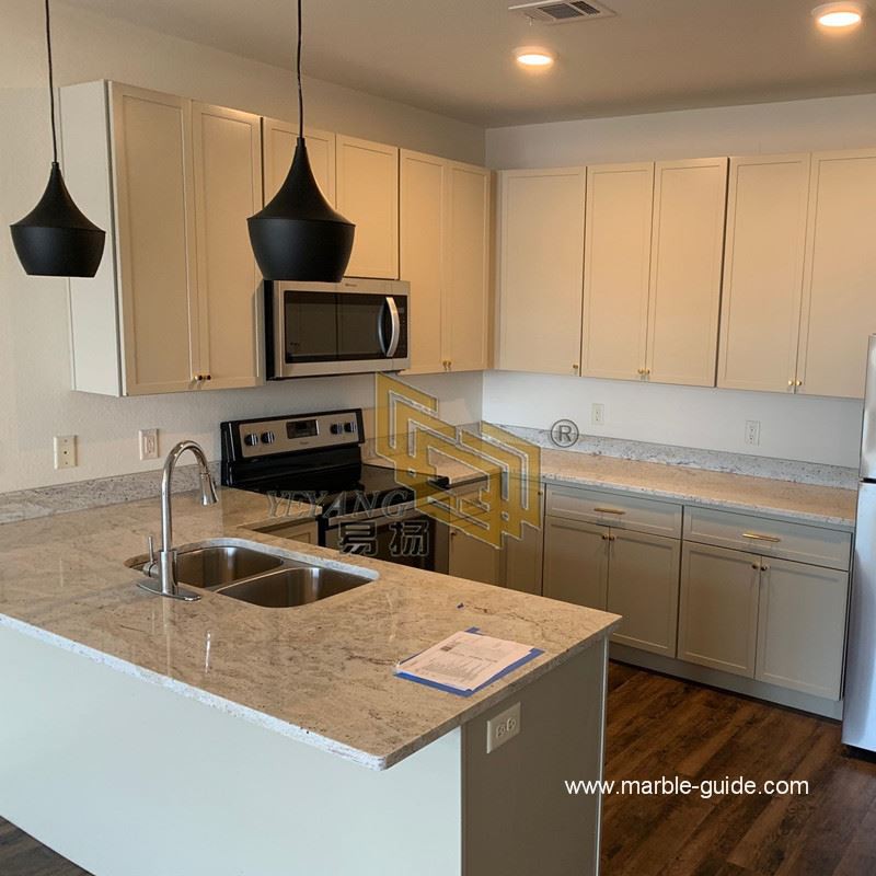 Kashmir Gold Granite Countertops for Kitchen2