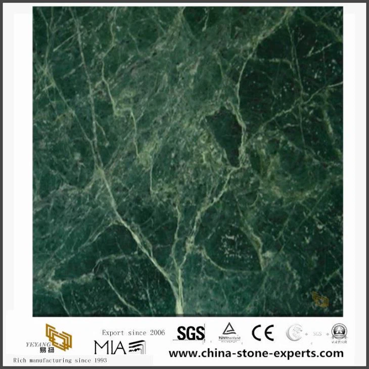 حجر الرخام الصيني دوندونج الأخضر لتصميم الجدول الفندق