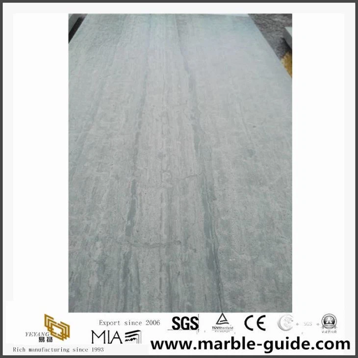 Cheap New China Blue Marble Veins Floor Tile Natural Stone