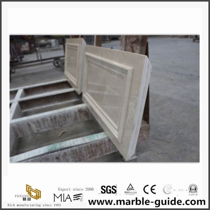 Natural Stone Cream Marfil Beige Marble Border Tiles Designs