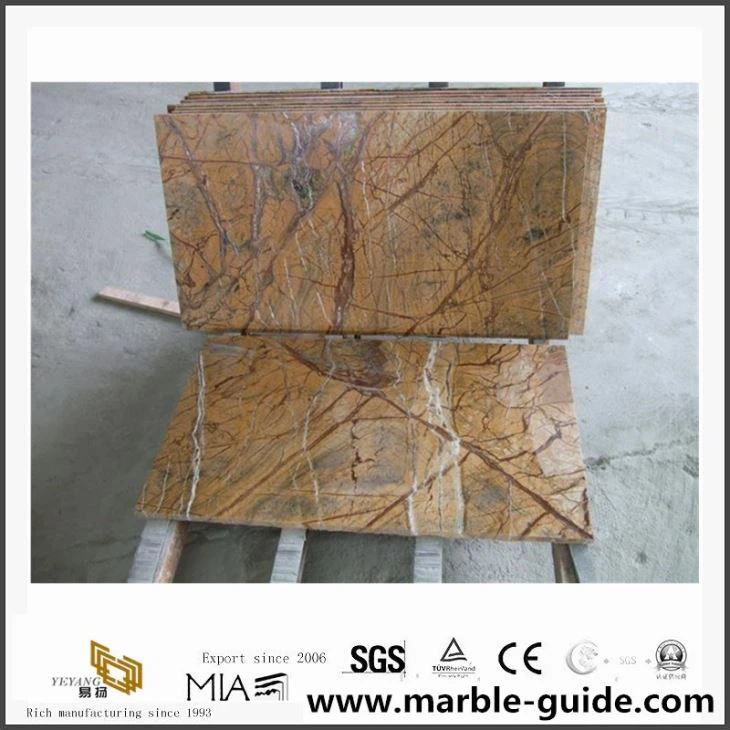 Rain Forest Brown Marble Tile Price