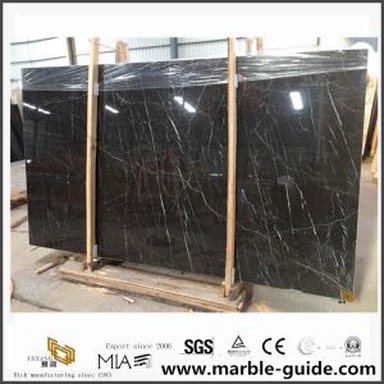 St Nero Black Saint Laurent Marble Blools with Gold and White Oreins من الصين