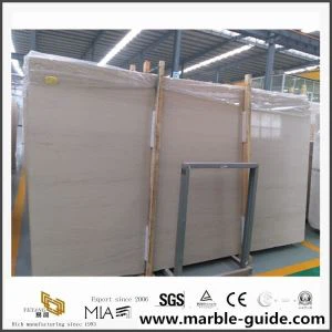سعر جيد من Moca Cream Beige Marble Slabs للبلاط بجودة أفضل