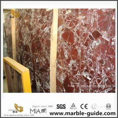 Red Rosso Lepanto Marble Slabs للبلاط الأرضيات الحمام من Quarry Direct