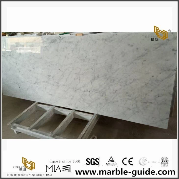 New Luxury Bianco Carrara White Marble Slab