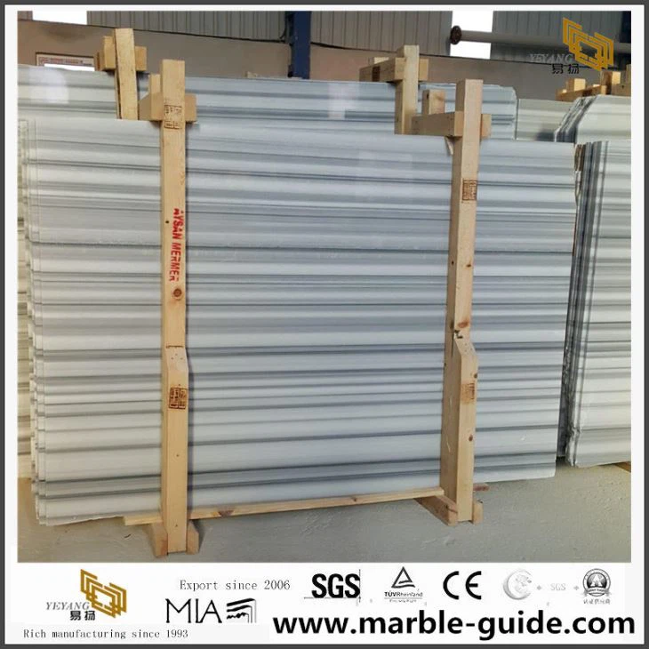 جودة مرمرة وايت ماربل بلاطة العرض