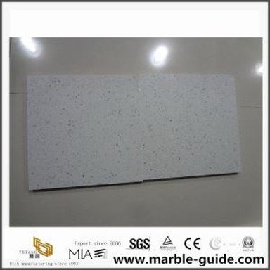 حجر الرخام الأبيض الاصطناعي لمشاريع الجدار