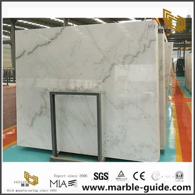 الجملة الصين كارارا / قوانغشى الغرور الرخام الأبيض الأعلى ، والبلاط