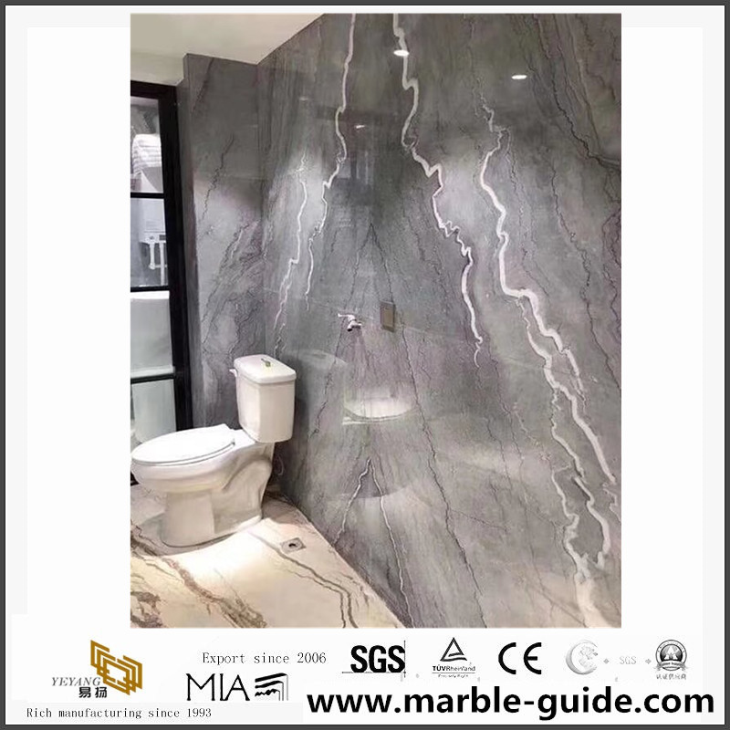 Grey Marble Slabs For Wall Design