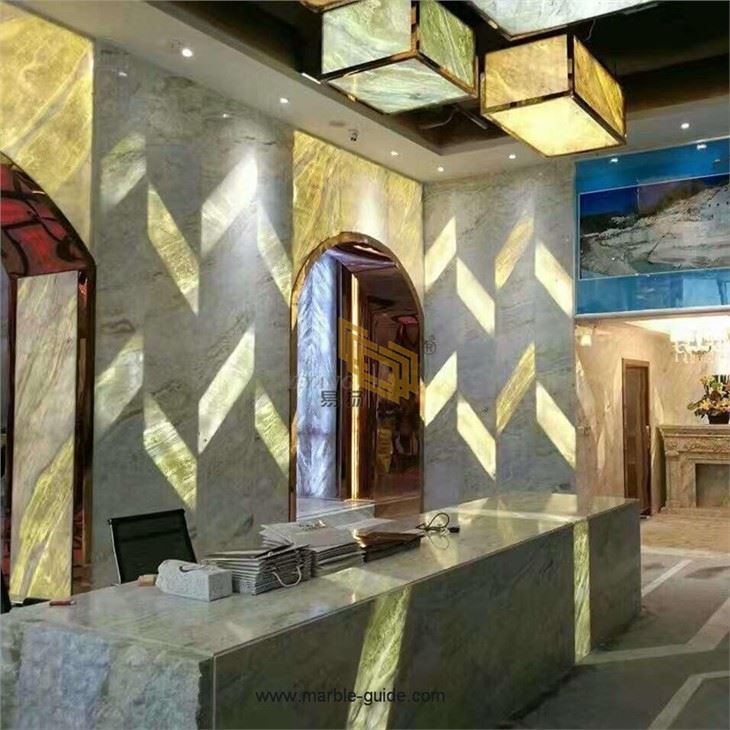 Changbai White Jade Marble Staircases And Vanity Top