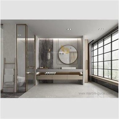 حجر ألبين أبيض متكلس للأرضيات RA1809136